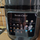 Save time in the kitchen with a versatile pressure cooker perfect for rice, soups, stews, meats, and family-sized meals.